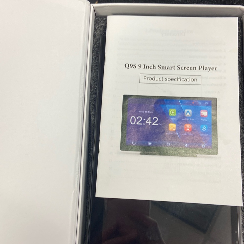 Q9S9 Inch smart screen player
